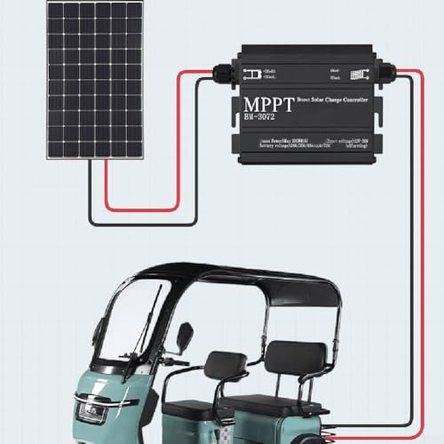 Soluciones sofisticadas de energía Características avanzadas de los controladores MPPT para vehículos eléctricos (600W)