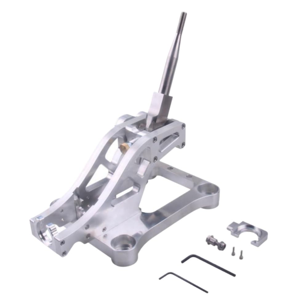 Yajbhnzpt Onecolor Aluminum Billet Shifter Box Assembly Compatible With 03-07 Accord Cl7 Cl9 04-08 Tsx Tl