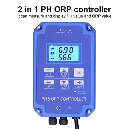 Close-up of the Garosa PH-803W controller display and buttons