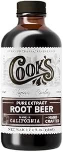 Cook's Root Beer Extract for Root Beer Making & Baking, 8 oz