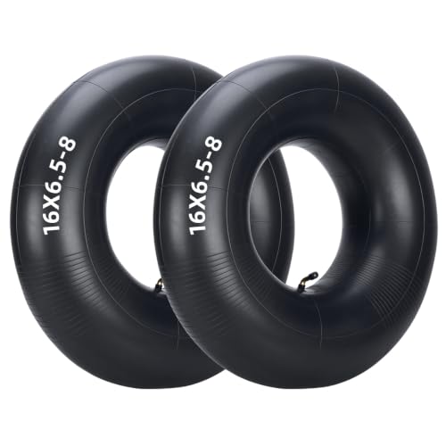 Fastvert 16x6.50-8 / 16x7.50-8 Inner Tubes (2-Pack) TR-87 Bent Valve Stem