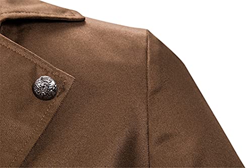 Mens Steampunk Tailcoat Jacket Gothic Victorian Tailcoat Blazer Party Cosplay3