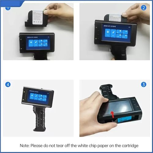 Code lot barres QR imprimante jet d'encre portable pour étiquette