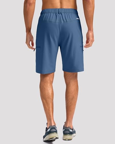 Image of G Gradual Men's Hiking Cargo Shorts 9 inch Quick Dry Lightweight with 4 Pockets