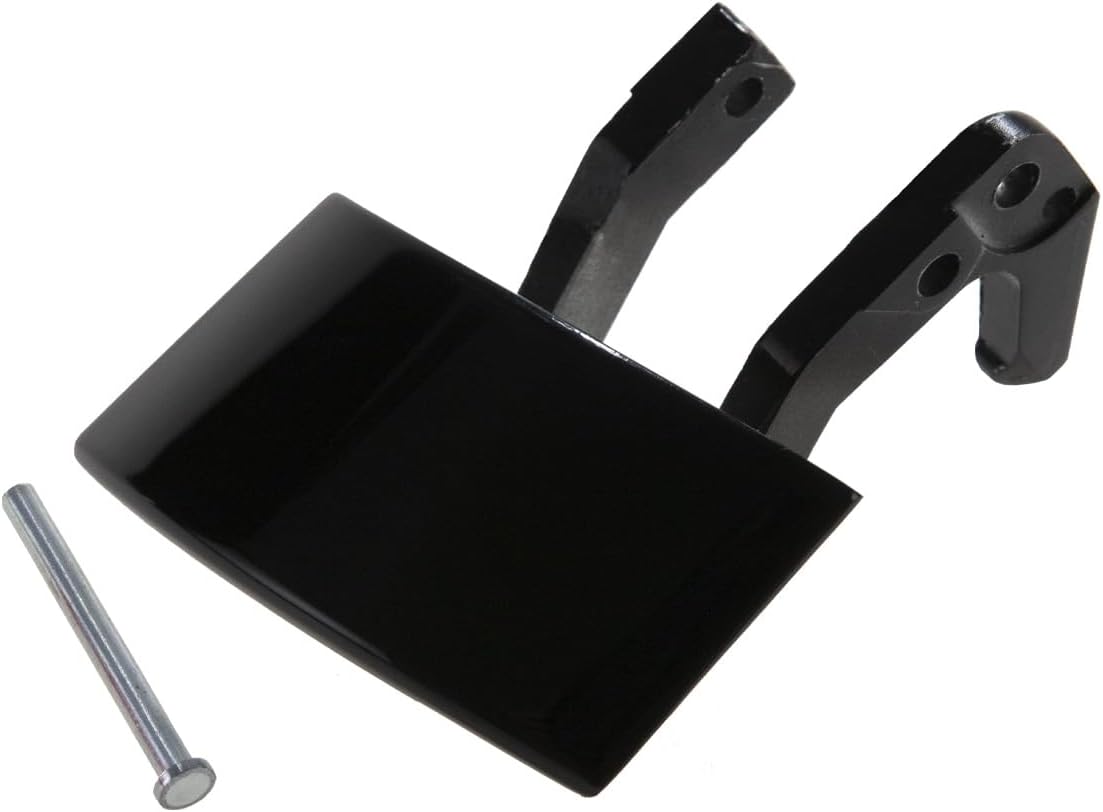 RLB-HILON Metal Right Door Handle Repair Kits Compatible with Honda CRZ CR-Z 2011 2012 2013 2014 2015 Year, Black Color