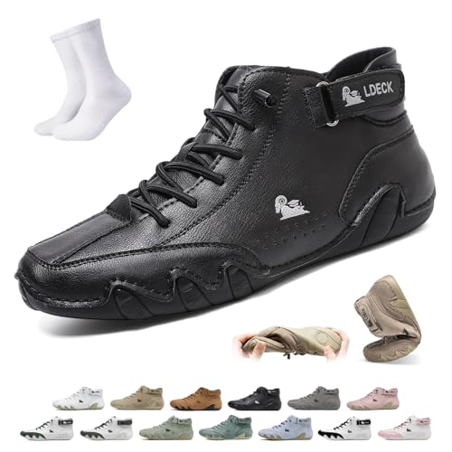 Nevova Shoes for Men Women, Nevoldeck Orthopedic Shoes, Waterproof Breathable Lightweight Orthopedic Boots, Arch Support Non-Slip Sneakers