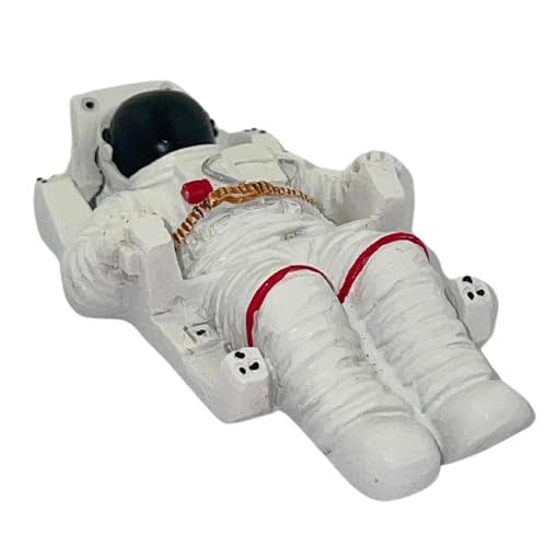 Imán decorativo astronauta 3D de resina, 2.5 pulgadas miniatura 3