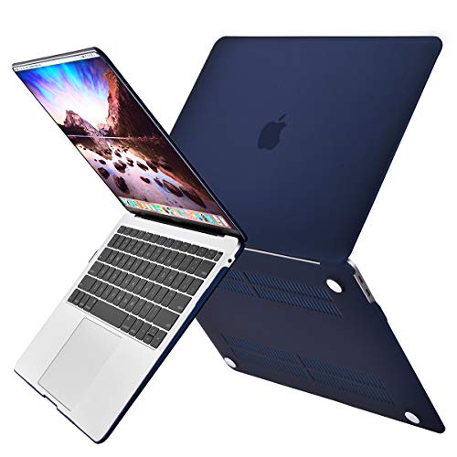 Capa rígida de plástico MosISO e capa de teclado compatível apenas com MacBook Air 13 polegadas com