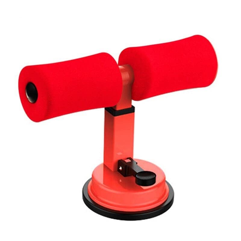 VIO Situp Bar Adjustable Self-Suction Sit-Up Exercise Equipment with Comfortable Cushioned Handle, Push-Ups Muscle Training Workout Abdominal Curl Machine, Weight Training Home Gym for Men Women