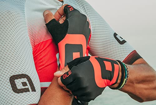 Alé Cycling Guanti estivi Air unisex, nero/grigio