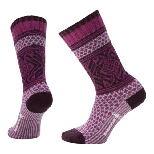 Image of Smartwool Women's Everyday Popcorn Snowflake Pattern Crew