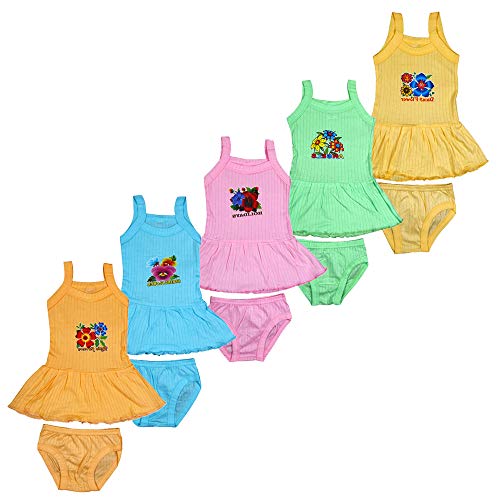 Image of Baby Girl Cotton Frock combo (pack of 5)