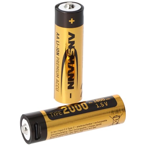 Pile rechargeable AA Ansmann pour jouets et caméras connectées