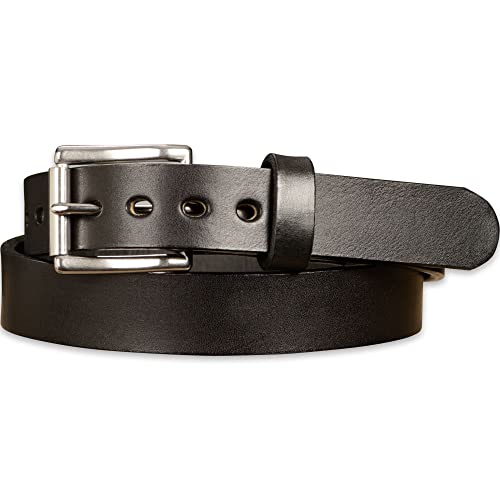 BullhideBelts.com The Eastwood Mens Leather Belt for Casual, Dress, CCW, 1.25