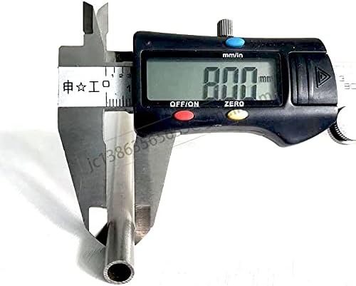 Steel Tube 8mm Cardon Steel Tube 7mm Seamless Steel Tubing 6mm Steel Pipe 5mm Metal Tube Round Tube 4mm Steel Pipes 3mm tub (OD8mmID6mm, L50cm)