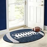 Football Rug for Boys Room Decor 32×20 Inches Soft Football Mat for Bedroom Plush Sports Carpet Washable Area...