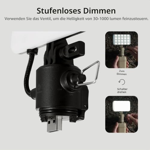 ELECOM NESTOUT FLASH-1 LED Camping Lantern, IP44 Water Dust Resistant – Ansicht 6