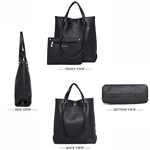 Montana West Tote Bag for Women Purses and Handbags Top Handle Satchel Purse Large Shoulder Handbag - Image 5