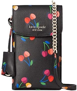 Amazon Co Jp Kate Spade ケイトスペード スマートフォン ケース ブラック チェリー サクランボ クロスボディ ポシェット ケース 並行輸入品 家電 カメラ