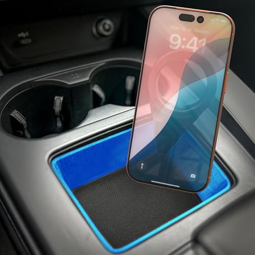 Premium Magnet Handyhalterung passend für Audi A4 & A5 B9 Facelift (ab Bj. 2020) MagSafe kompatibel unsichtbare Integration in die Mittelkonsole vibrationsfreie Auto-Halterung für Navigation