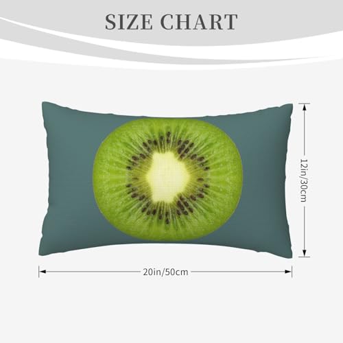 Taies d'oreiller aspect lin Kiwi Slice pour rénover vos coussins ternes