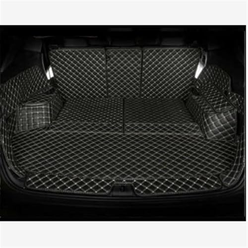 Tapis Coffre pour Skoda Kodiaq 7 Sièges 2017-2021 à Couverture Complète Noir