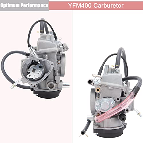 Yfm400 Carburetor Compatible With Atv Yamaha 2000-2006 Kodiak 400 Yfm400 & Big Bear 400, 2004-2006 Bruin 350, 2006-2009 Wolverine 350, 2007-2011 Grizzly 350 450, 2007-2010 Wolverine 450 #TOP3