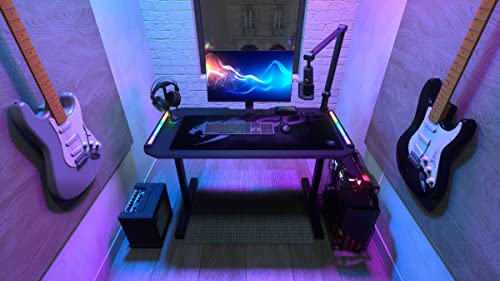 Image of COUGAR DEIMUS 120, Functional, and Stylish Gaming Desk with Convenient and Ergonomic Designs and Glorious RGB Lightening