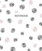 Dotted Notebook : Notebook with Dotted Paper All over the Page, 5mm Square Grid ( 110 Pages, 7. 5 X 9. 25) 1708717692 Book Cover