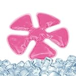 Bolsa de hielo de gel refrigerante, almohadilla fr...: Control de temperatura confiable: la almohadilla de hielo de gel integrada garantiza una refrigeración duradera y uniforme, manteniendo una regulación eficaz de la temperatura durante largos períodos mientras que ofrece una comodidad constante y una ...