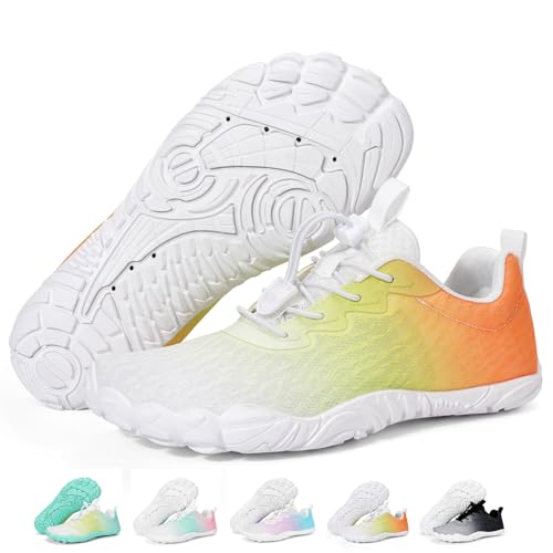Image of Hike Barefoot Shoes Women Men Footwear, Wide Toe Box Water Shoes, Quick-Dry Zero Drop Comfortable & Non-Slip Pro Barefoot Beach Swim Minimalist Grounding Shoe for Walking Hiking