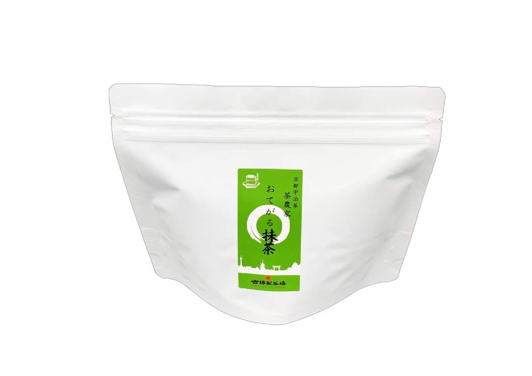 Amazon.co.jp: 茶農家の臼挽き 宇治抹茶 おてがる抹茶 200g （200g×1