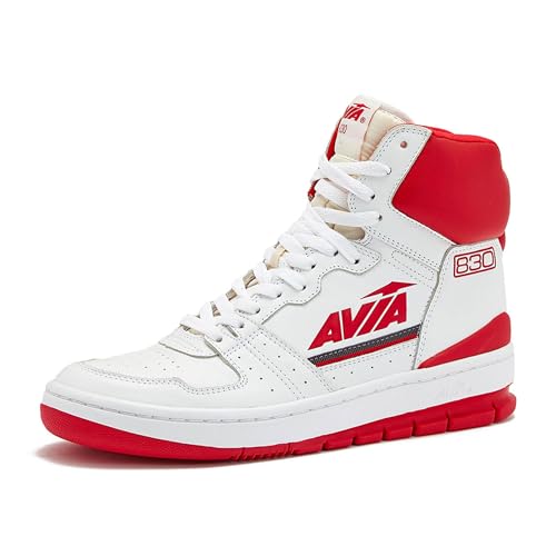 Image of Avia 830 Men's Basketball Shoes, Retro High Top Sneakers for Men Indoor or Outdoor, Street or Court Size 7 to 16