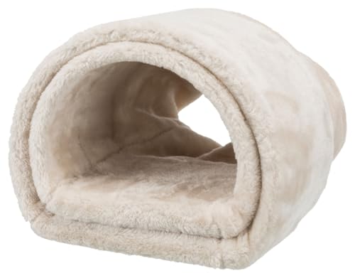 TRIXIE Kuscheltunnel - beige 27 × 21 × 80 cm
