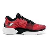 スケッチャーズ（SKECHERS） バスケットシューズ バッシュ SKX レザグリップ 253007-RDBK （レッド/２６．５/Men's）