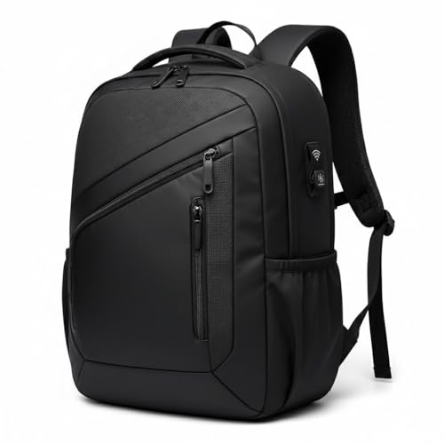 Image of GadgetBite Nova 25L Waterproof Laptop Backpack for Men & Women with USB Charging Port, Anti Theft Travel Bag, Fits 15.6 Inch Laptop, Lightweight with Bottle Holder for Office College School