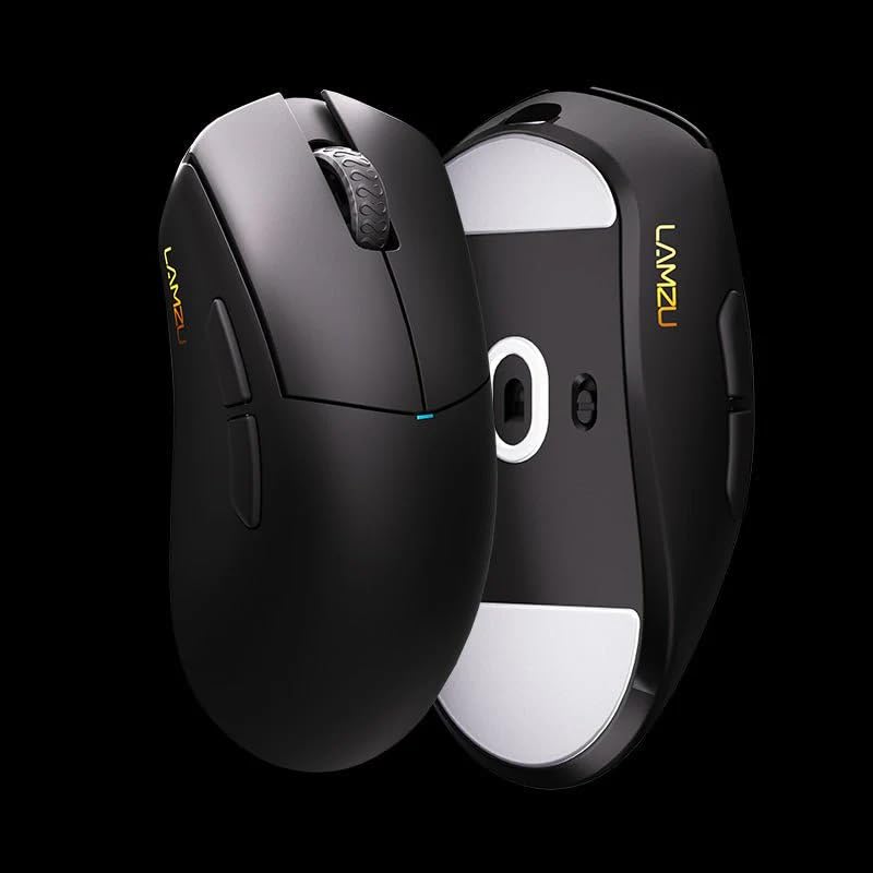 Amazon | LAMZU PARO ゲーミングマウス 8K対応 (Charcoal Black