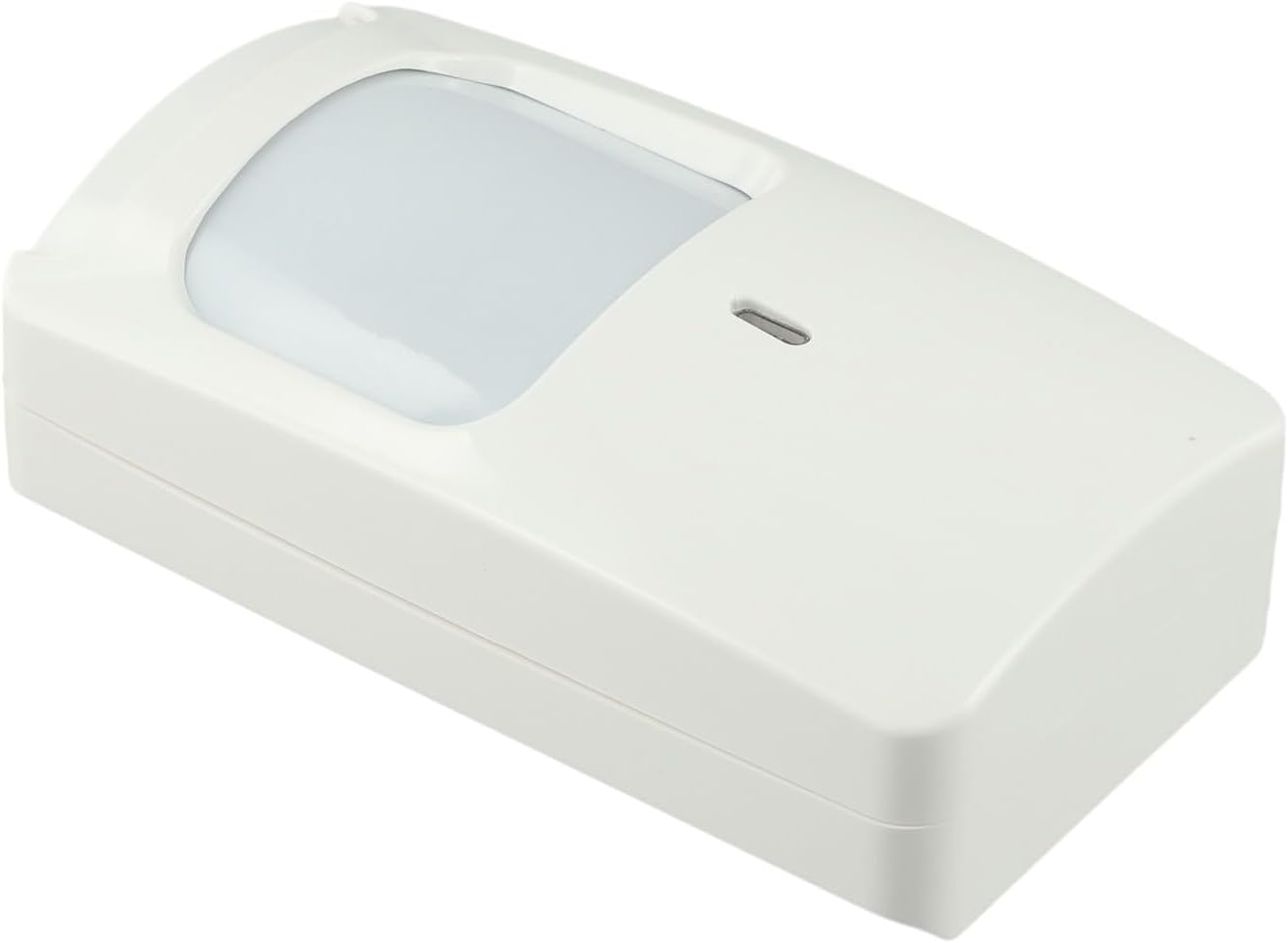 Wired Infrared Microwave PIR Movement Detector Twin Know-how Wall Mounted Sensor with Pet Immunity for Residential Safety Alarm, White