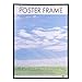 Dax 18x24 Flat Black Environmentally Friendly Wood Composite Wall Display Poster Frame