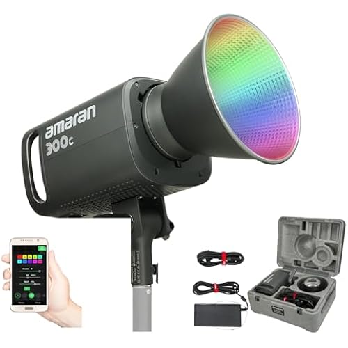 Aputure amaran 300c Point-Source RGB LED Monolight