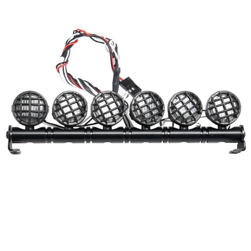 Luces coche RC de techo para rutas nocturnas y aventura crawler 1/10