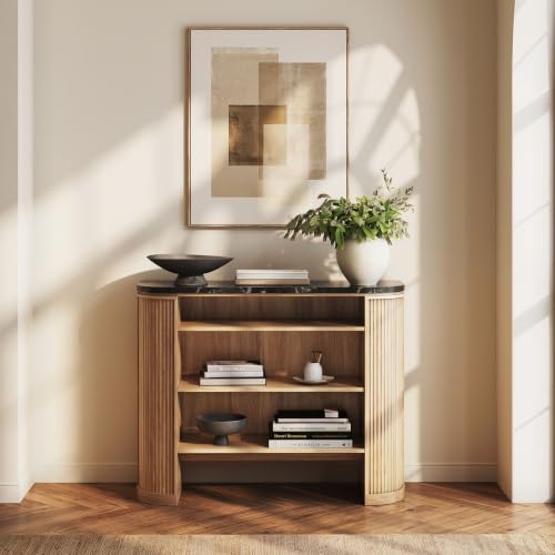 Image of BELLEZE 44 inch Jagger Console Table - Camel