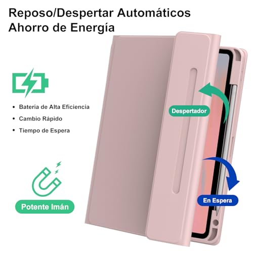 Teclado iPad Air 11 pulgadas español para escribir sin errores 6