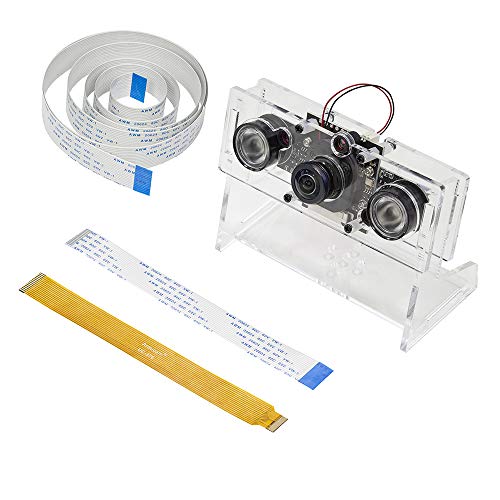 Arducam for Raspberry Pi Camera Module, Night Vision Low Light Fisheye Video Camera for Raspberry Pi 4/3/3 B/3 B+/Zero&W, IR-Cut Switch Automatically