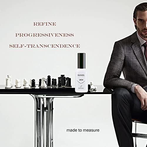 Haniel Lux Socialite Cologne For Men, Aromatic Aquatic Fragrance For Men, Pheromone Cologne For Men, Pheromone Oil For Men, Feromonas Para Atraer Mujer, Amazing Scent Improve Charm #TOP2