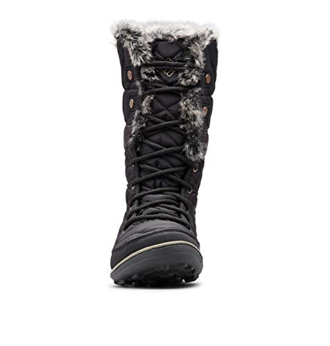 Columbia Columbia Women's Heavenly Omni-Heat, Black/Kettle, 6.5