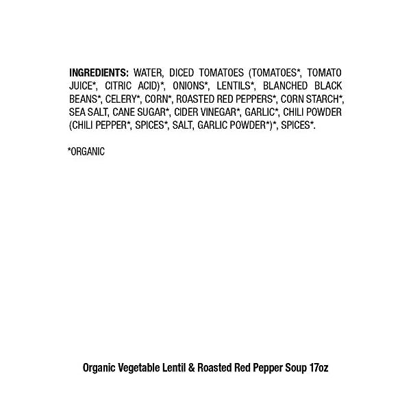 Pacific-Foods-Organic-Vegetable-Lentil-Roasted-Red-Pepper-Soup-17-oz-Pack-of-12 Pacific Foods Organic Vegetable Lentil & Roasted Red Pepper Soup, 17 oz (Pack of 12)