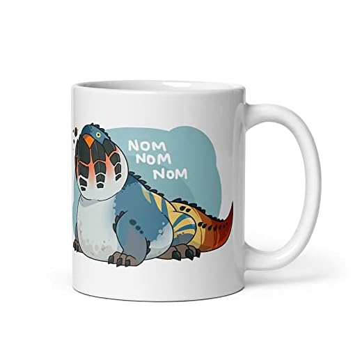 Hochwertige Dodogama Monster Kaffeetasse, 330ml - Ideal für Büro & Kinder, Bedruckt mit Anime Motiv, Langlebig, Farbecht, Geschenk