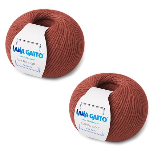 Gomitoli per maglia e uncinetto 100% Pura Lana Vergine Merino