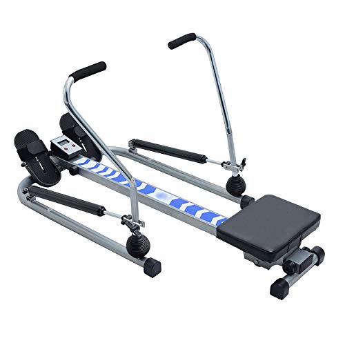 Image of Fitness Equipment Rowing Machine,Foldable Rower,Commercial Silent Rowing Machine,Indoor Hydraulic Rowing Machine,Household Multi-Function Fitness Equipment
